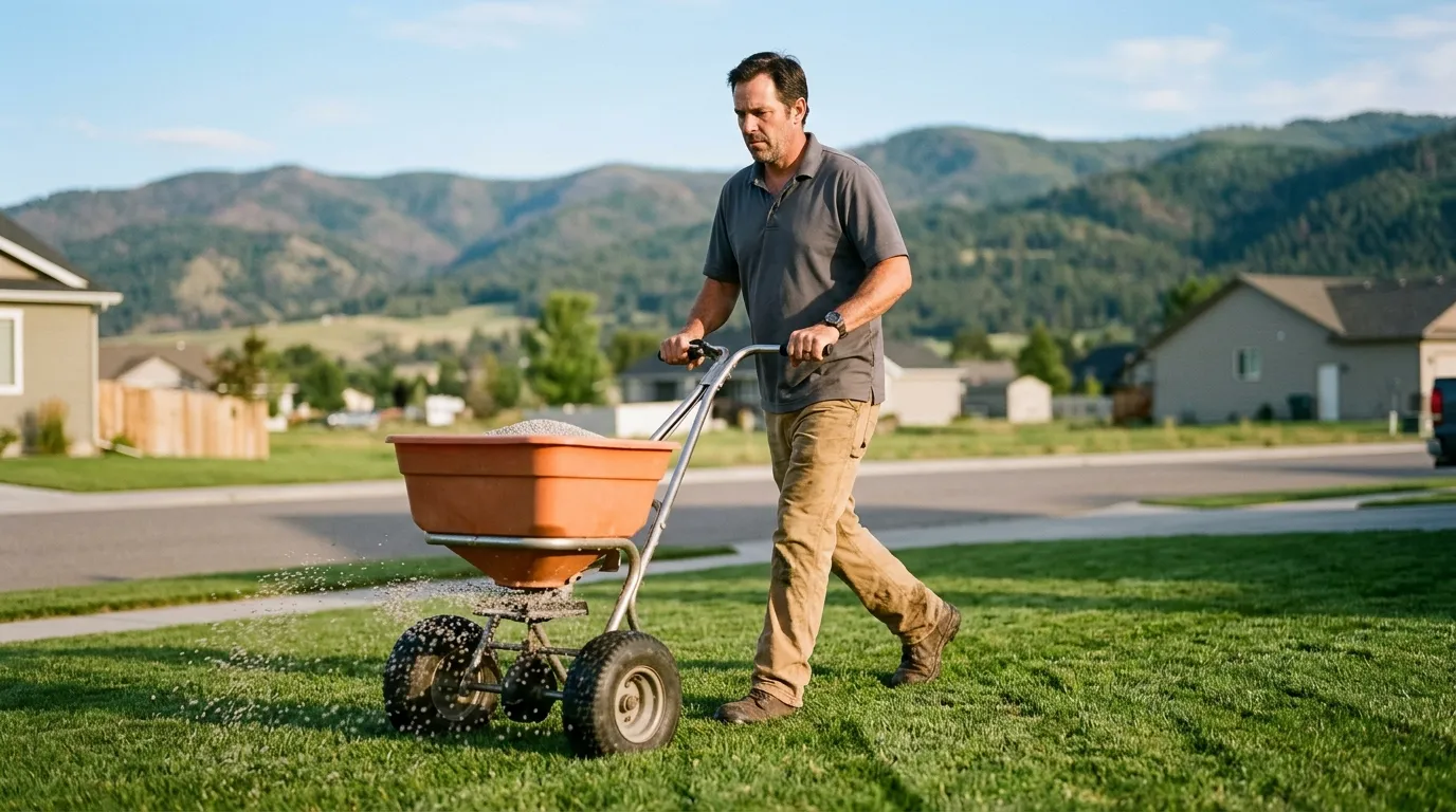 Turf management and weed pre-emergent treatment for lawn defense in Middleton